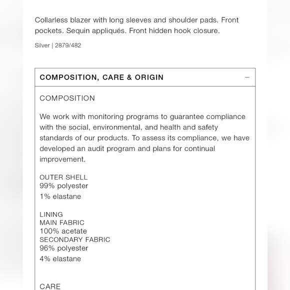 BNWT! Zara sequined blazer - Picture 13 of 13